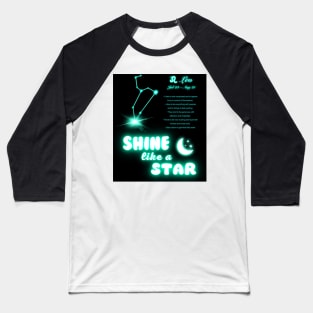 Shine Like A Star - Leo Baseball T-Shirt